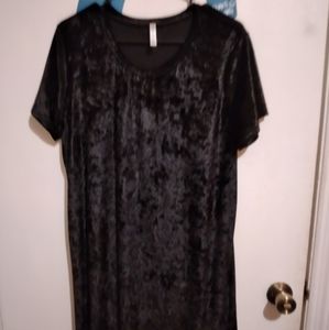 Womens velvet dress